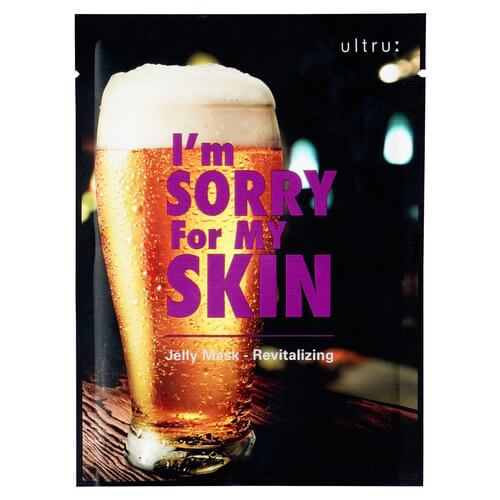 Тканевая маска для восстановления кожи I'm Sorry for My Skin Revitalizing Jelly Mask (Beer) #1