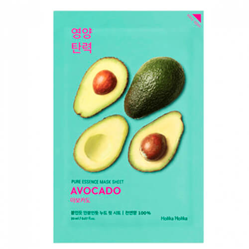 Тканевые маски Holika Holika Pure Essence Mask Sheet - Avocado - Авокадо #1