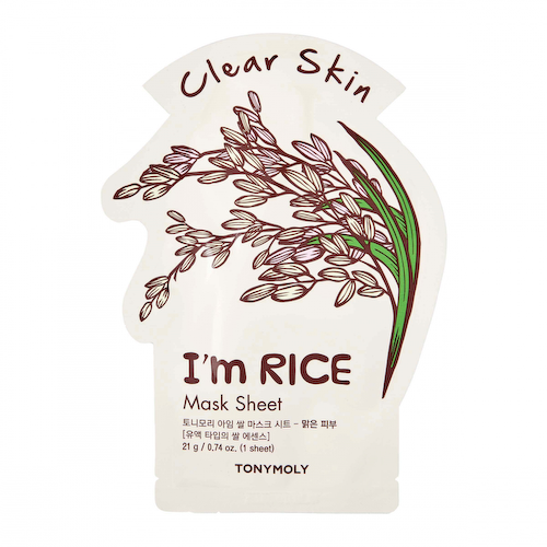 Тканевые маски Tony Moly I'm Real Mask Sheet Rice - Рис #1