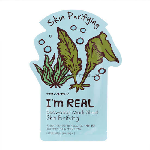 Тканевые маски Tony Moly I'm Real Mask Sheet Seaweeds - Морские водоросли #1