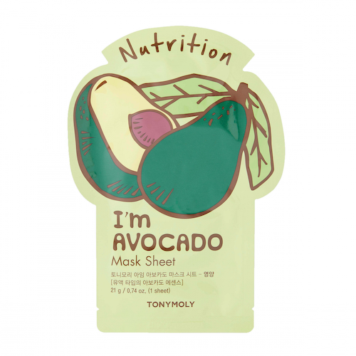 Тканевые маски Tony Moly I'm Real Mask Sheet Avocado - Авокадо #1