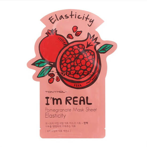 Тканевые маски Tony Moly I'm Real Mask Sheet Pomegranate - Гранат #1