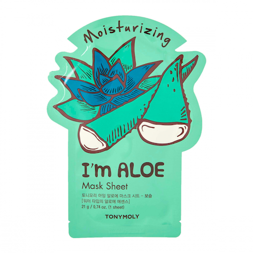 Тканевые маски Tony Moly I'm Real Mask Sheet Aloe - Алое Вера #1