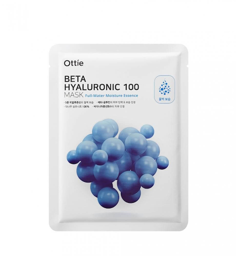 Универсальные тканевые маски Ottie 100 Mask Beta Hyaluronic #1