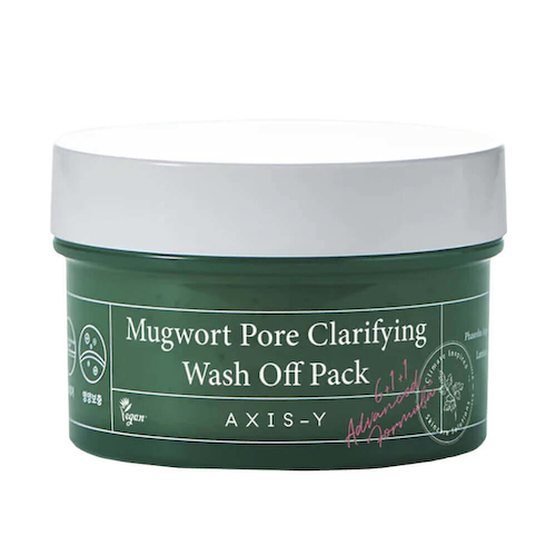 Очищающая глиняная маска с полынью AXIS-Y Mugwort Pore Clarifying Wash Off Pack 100 мл #1