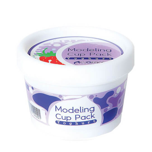Моделирующие альгинатные маски Inoface Collagen Modeling Cup Pack Yogurt - с  йогуртом #1