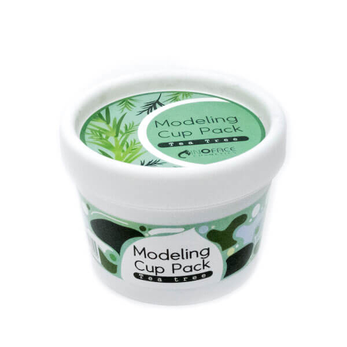Моделирующие альгинатные маски Inoface Collagen Modeling Cup Pack Tea Tree - с маслом чайного дерева #1