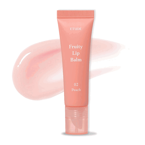 Фруктовый увлажняющий бальзам для губ ETUDE Fruity Lip Balm 02 Peach #1