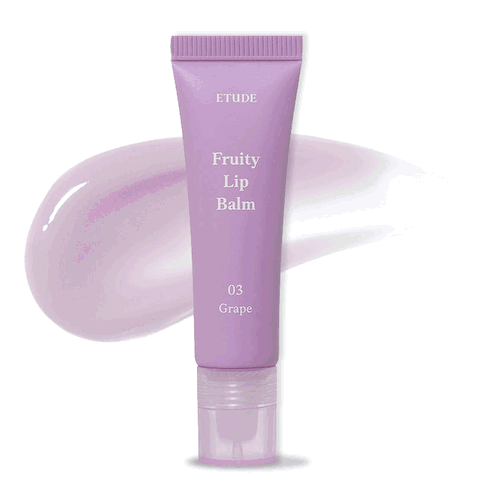 Фруктовый увлажняющий бальзам для губ ETUDE Fruity Lip Balm 03 Grape #1