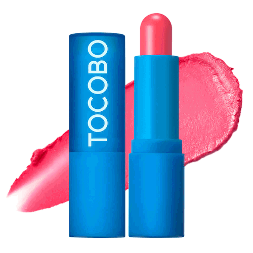 Кремовый оттеночный бальзам для губ Tocobo Powder Cream Lip Balm - 032 Rose Petal #1