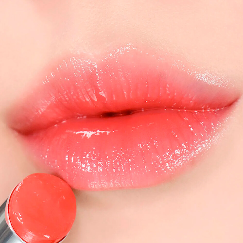 Тающий бальзам для губ с глянцевым финишем WAKEMAKE Dewy Gel Glaze Stick 05 Syrupy Coral #1