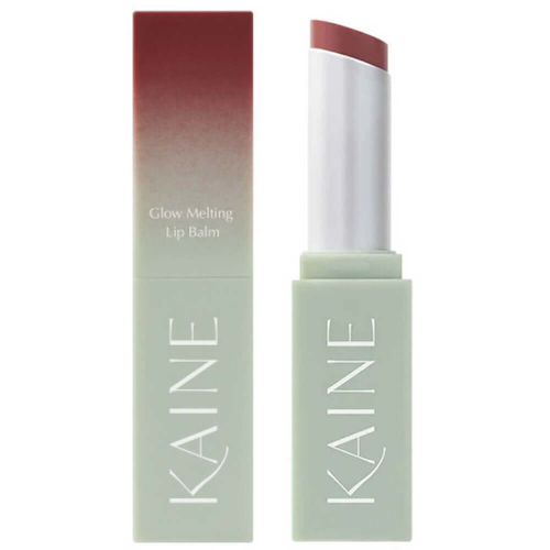 Увлажняющий бальзам-блеск для губ с церамидами Kaine Glow Melting Lip Balm 02 Rosy Plum #1
