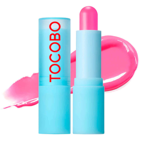 Увлажняющий оттеночный бальзам для губ Tocobo Glass Tinted Lip Balm 012 Better Pink #1