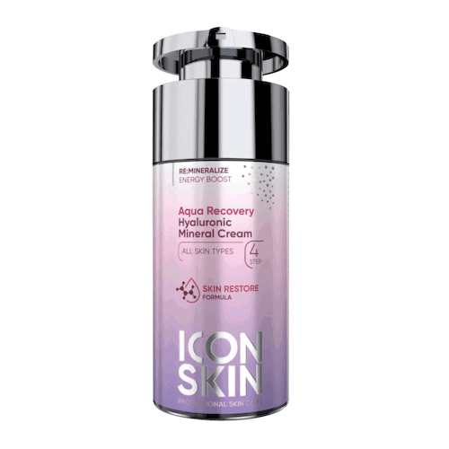 Минеральный крем с гиалуроновой кислотой ICON SKIN Aqua Recovery Hyaluronic Mineral Cream #1