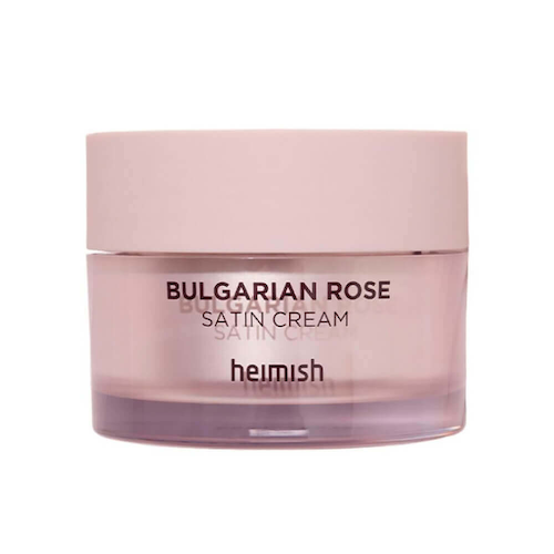 Питательный крем с розой для сухой кожи Heimish Bulgarian Rose Satin Cream #1