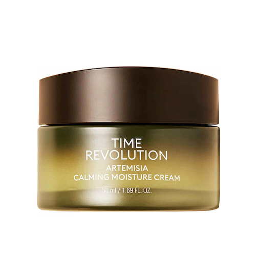 Успокаивающий крем на основе полыни Missha Time Revolution Artemisia Calming Moisture Cream #1