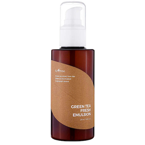 Освежающая эмульсия с зелёным чаем IsNtree Green Tea Fresh Emulsion #1