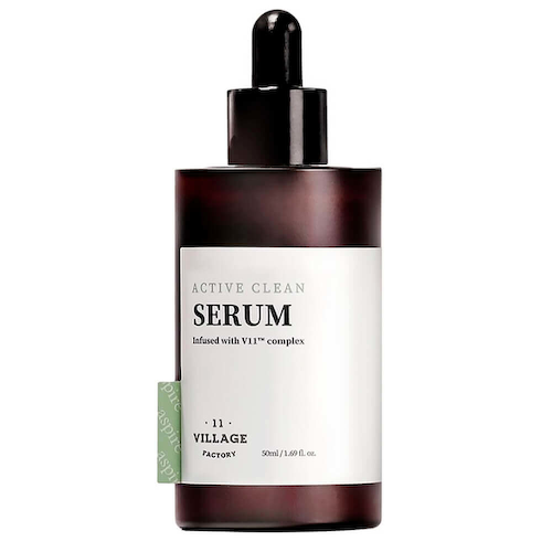 Кислотная сыворотка для жирной и проблемной кожи Village 11 Factory Active Clean Serum #1