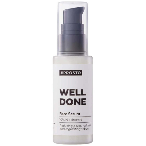 Сыворотка комплексного действия с 10% ниацинамида PROSTO WELL DONE Face Serum #1