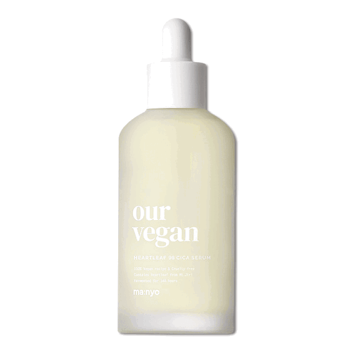 Веганская сыворотка против воспалений Manyo Our Vegan Heartleaf 98 Cica Serum #1