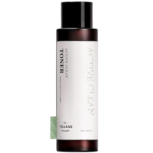 Кислотный тоник для жирной и проблемной кожи Village 11 Factory Active Clean Toner #1