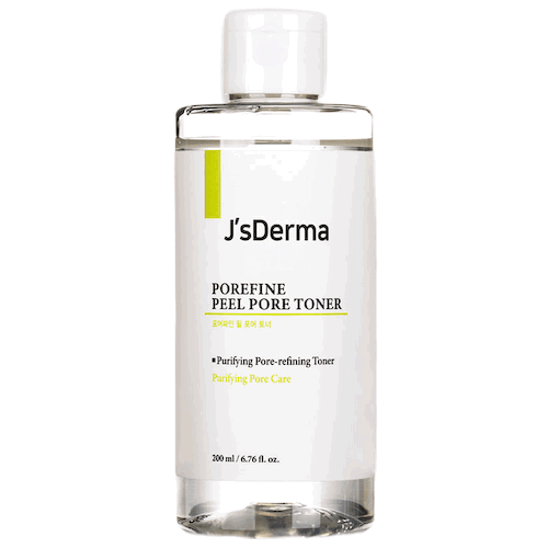 Пилинг-тонер с AHA-кислотой для проблемной кожи JsDerma Pore Cleaning Refine Glycolic Acid Toner #1