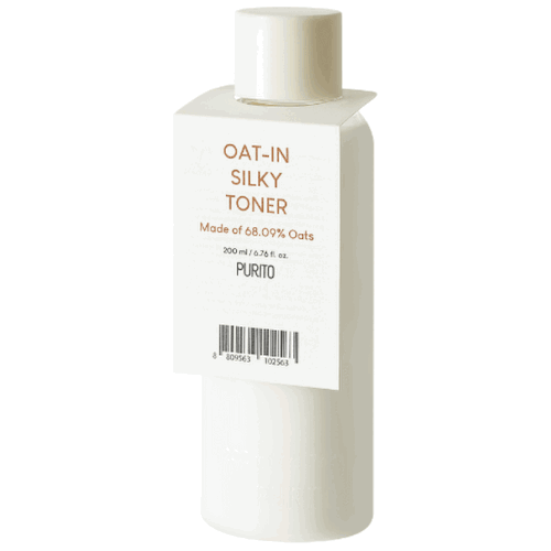 Успокаивающий тонер с овсом для чувствительной кожи Purito Oat-in Silky Toner #1