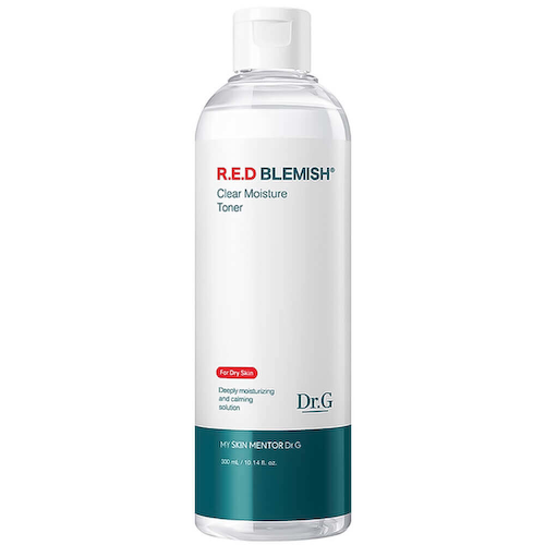 Успокаивающий тоник для сухой и чувствительной кожи Dr.G R.E.D Blemish Clear Moisture Toner #1