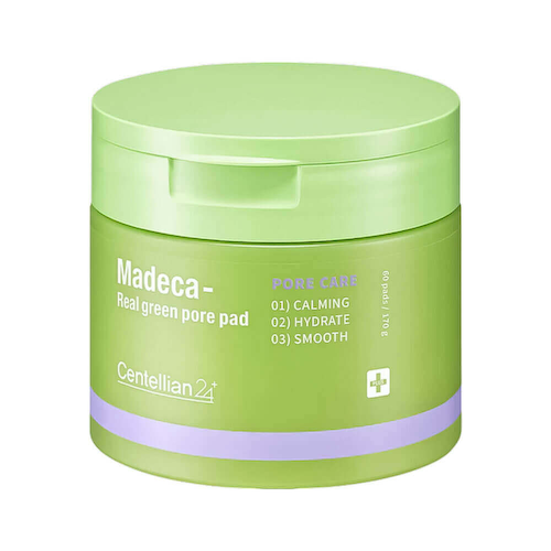 Отшелушивающие пэды с центеллой Centellian24 Madeca Real Green Pore Pad #1