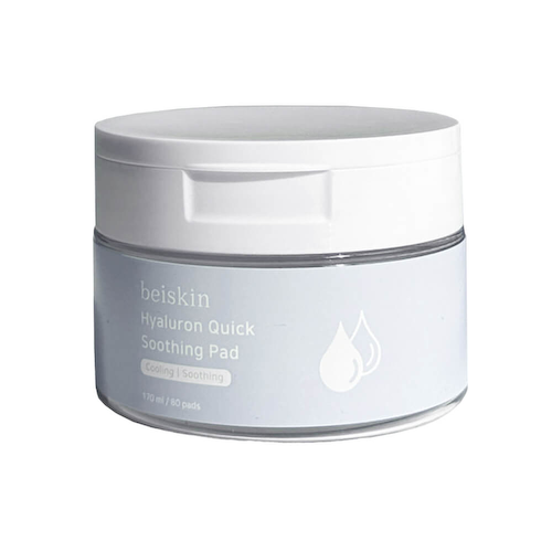 Успокаивающие пэды с 12 видами гиалуроновой кислоты beiskin﻿ Hyaluron Quick Soothing Pad #1
