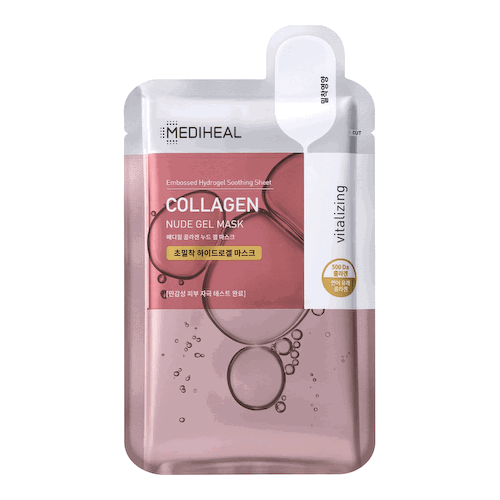 Гидрогелевая маска для упругости кожи Mediheal Collagen Nude Gel Mask #1