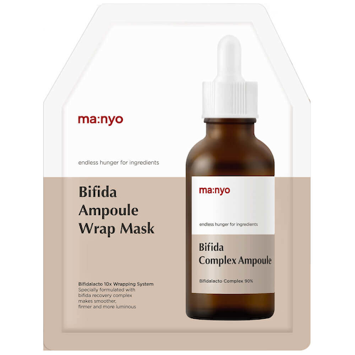 Гидрогелевая маска с бифидобактериями Manyo Bifida Ampoule Wrap Mask #1