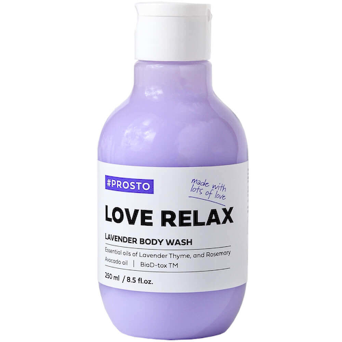 Релаксирующий крем-гель для душа PROSTO LOVE RELAX Lavender Body Wash #1