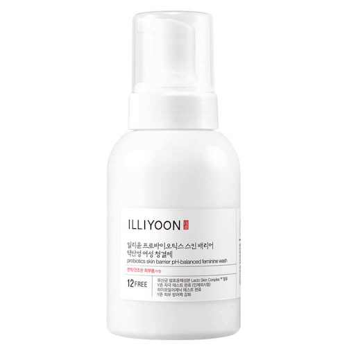 Слабокислотная пенка для интимной гигиены Illiyoon Probiotics Skin Barrier pH-Balanced Feminine Wash #1
