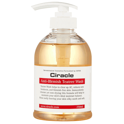 Очищающий гель для проблемной кожи Ciracle Anti-Blemish Teatree Wash #1