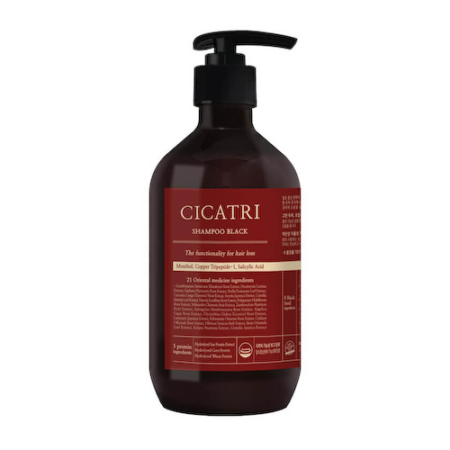 Пептидный шампунь против выпадения волос 1004 Laboratory CICATRI Shampoo Black #1