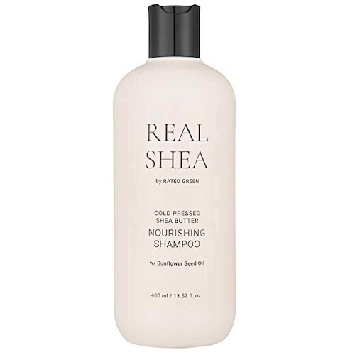 Питательный шампунь для повреждённых волос с маслом ши RATED GREEN Real Shea Nourishing Shampoo #1