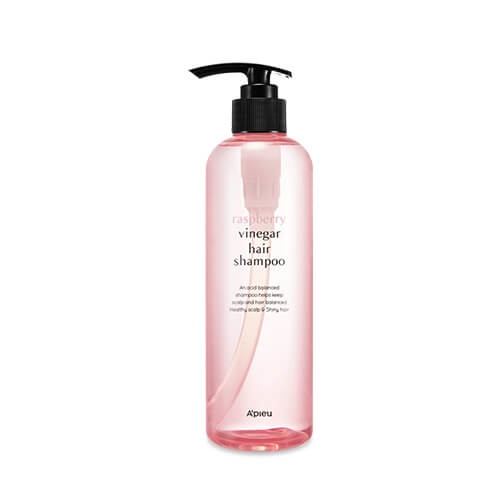 Шампунь для блеска и гладкости волос с уксусом A'pieu Raspberry Vinegar Hair Shampoo #1