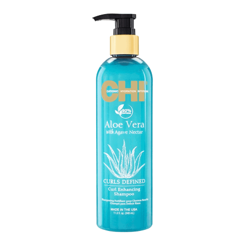 Шампунь для вьющихся волос с алоэ и агавой CHI Aloe Vera with Agave Nectar Curls Defined Shampoo #1