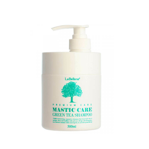 Восстанавливающий шампунь с зеленым чаем Gain cosmetics Lombok Mastic Greentea Shampoo #1