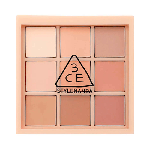 Палетка теней для век из 9 оттенков 3CE Multi Eye Color Palette #Dear Nude #1