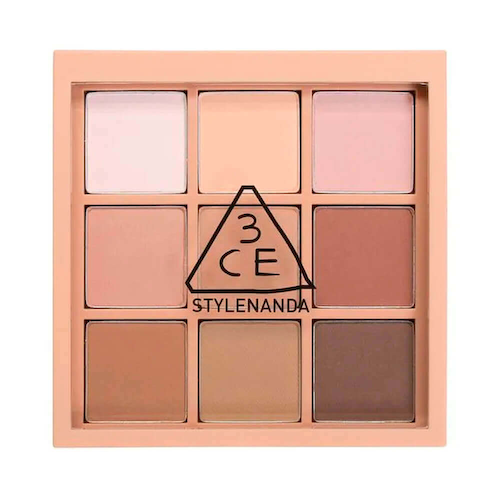 Палетка теней для век из 9 оттенков 3CE Multi Eye Color Palette #Smoother #1