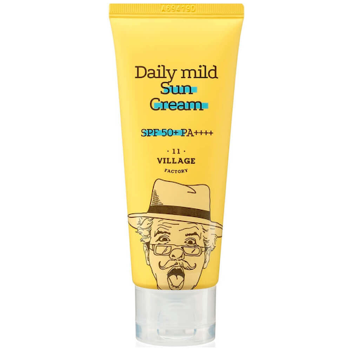 Ежедневный солнцезащитный крем Village 11 Factory Daily Mild Sun Cream SPF50+ PA++++ #1