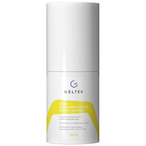 Солнцезащитный крем без масел Geltek SPF 50+ Oil Free #1