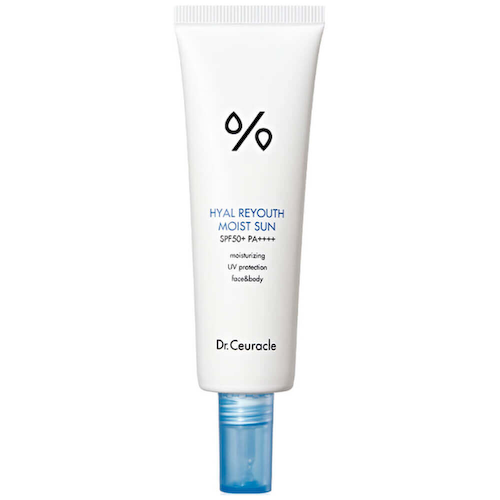 Солнцезащитный крем с гиалуроновой кислотой Dr.Ceuracle Hyal Reyouth Moist Sun SPF50+ PA++++ #1