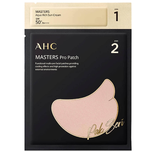 Солнцезащитный набор для лица с кремом и патчами AHC Masters Pro Patch 2 Step #1