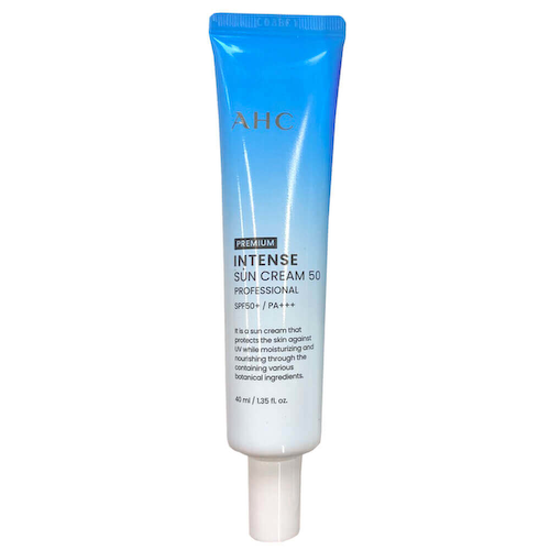 Солнцезащитный питательный премиум-крем AHC Premium Intense Sun Cream SPF50+ PA+++ #1
