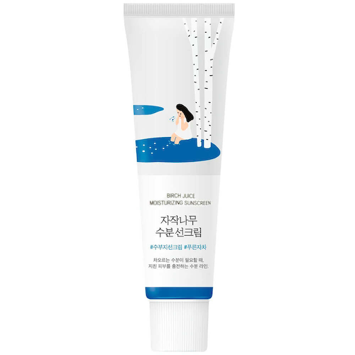 Увлажняющий санскрин с берёзовым соком Round Lab Birch Juice Moisturizing Sunscreen SPF50+ PA++++ #1