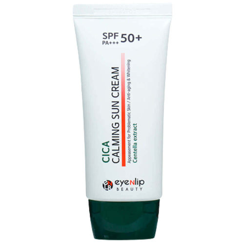 Водостойкий успокаивающий солнцезащитный крем Eyenlip Cica Calming Sun Cream SPF50+ PA+++ #1