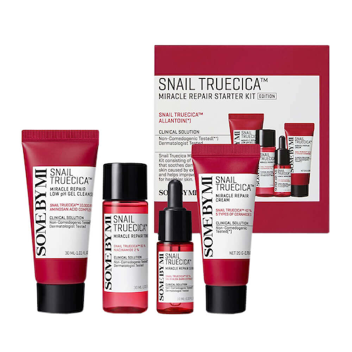 Набор миниатюр с муцином улитки Some By Mi Snail Truecica Miracle Repair Starter Kit #1